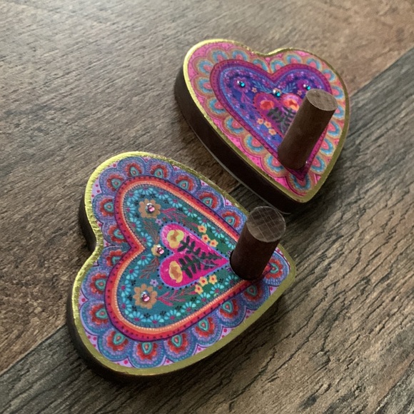 Boho-Heart Jewelry Holder - Picture 2 of 11
